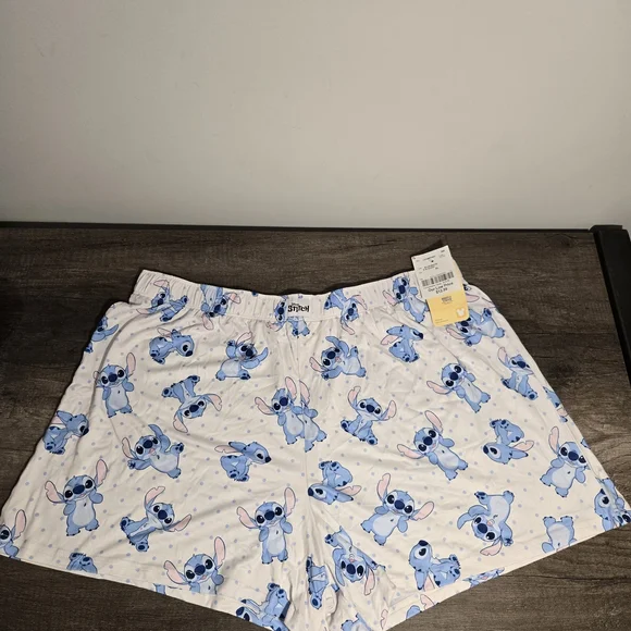 Disney Stitch Pajama Set And Socks - Picture 7 of 9